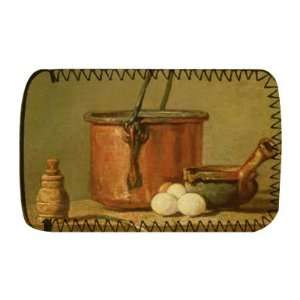 Still Life of Cooking Utensils, Cauldron, Frying Pan and Eggs (oil on 