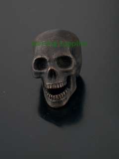 SKULL IN SOLID BRONZE – HAND MADE IN AN ENGLISH ARMOURY  