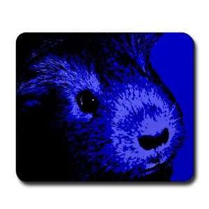  quot;Mona in Bluequot; Pets Mousepad by  Office 