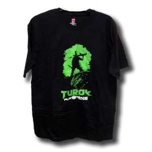  Play n Trade Turok Gamer T Shirt Color Black Size Large 