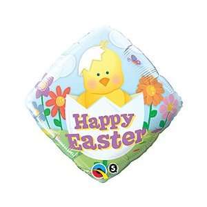  Flowery Baby Chick Happy Easter 18 Foil Balloon [Health 