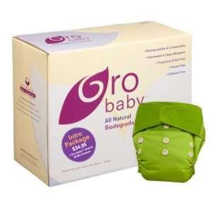  Gro Baby Cloth Diaper Intro Package, Size 1 Baby