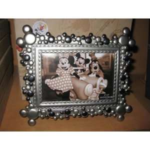 Disney Mickey Mouse Icon 4x6 Silver Picture Photo Frame 