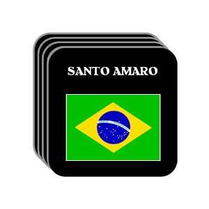  Brazil   SANTO AMARO Set of 4 Mini Mousepad Coasters 