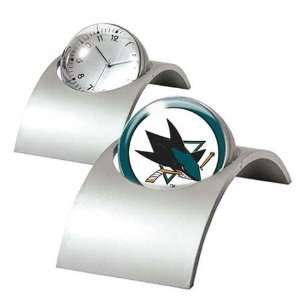  San Jose Sharks NHL Spinning Desk Clock