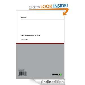 Full  und Mildhybrid im PKW (German Edition) René Braun  