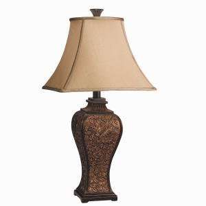   Table Lamp 1Lt Fluorescent Classic Natural Tremont