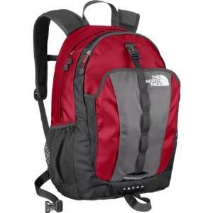 The North Face Jaunt Backpack 1710 in? Chili Pepper Red/Asphalt Grey 