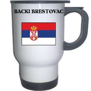  Serbia   BACKI BRESTOVAC White Stainless Steel Mug 
