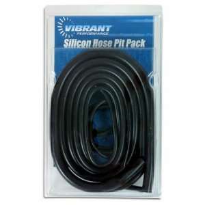  Vibrant Silicone Vacuum Hose Pit Pack, Black Automotive