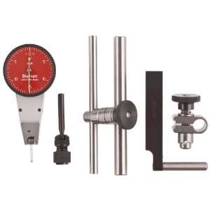  5CZ Dial Test Indicator with Swivel Head with Attachments, Red Dial 