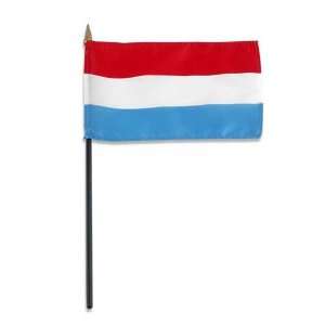  Luxembourg Flag 4 x 6 inch Patio, Lawn & Garden