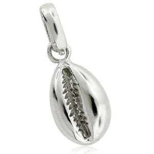  Sterling Silver Cowrie Shell Pendant TrendToGo Jewelry