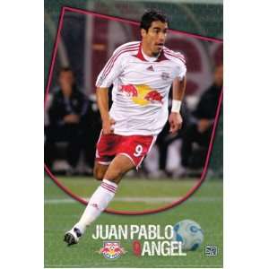  Juan Pablo Angel #9 of the Red Bulls MLS Poster Print 