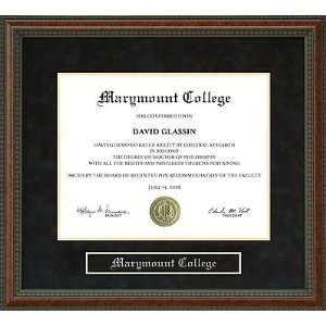  Marymount College Diploma Frame