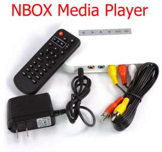 NBOX TV USB to HDD MP4 RM RMVB MPEG AVI Case Player  