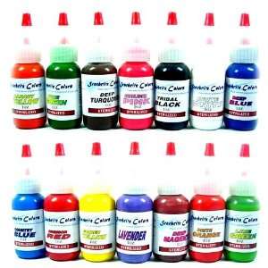  Starbrite Tattoo Ink Kit 14 Color Cosmetic Ink Health 