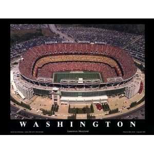 FedEx Field Stadium Poster Print Washington Redskins 