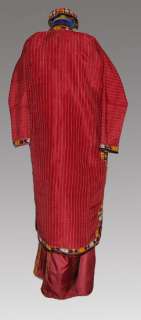 National Turkmen Women Hand made Silk Clothes # 6231  