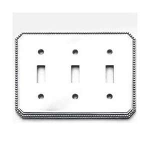  Omnia 8004/TSB Beaded Outlet Plate Switch Plate   Shaded 