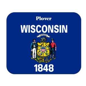  US State Flag   Plover, Wisconsin (WI) Mouse Pad 