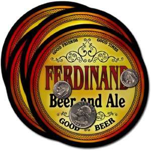  Ferdinand , VT Beer & Ale Coasters   4pk 