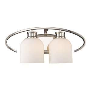  DIONE 2 LIGHT VANITY IN POLISHED NICKEL W19.5 H8.5 EXT 