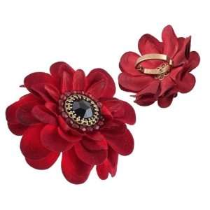 Earrings, From the True Colors Collection, Amazingly Designed with Red 