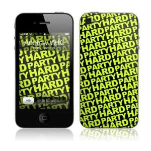  Music Skins MS AWK40133 iPhone 4  Andrew W.K.  Party Hard 