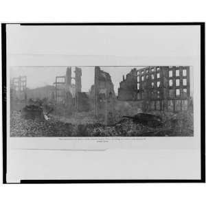  c1904,Great Baltimore Fire,German and Hanover streets 