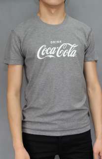 11AW NWT GREY DRINK COCA COLA PRINTED JERSEY T SHIRT  