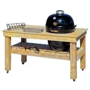    Grill Dome 58 X 30 Inch Pressure Treated Wood Table