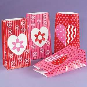 Jazzy Valentine Gift Bags   Party Favor & Goody Bags & Paper Goody 