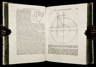 1744 GALILEO Opere 4 VOLS SET ASTRONOMY Dialogo PHYSICS MATH MECHANICS 