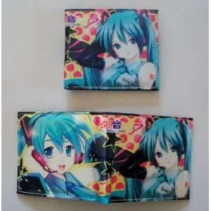  New Vocaloid Hatsune Miku Mult Compartment Wallet #2 
