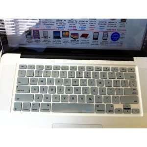 GREY iPearl High Grade Silicone Keyboard Skin Cover for MacBook / Pro 