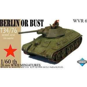  Berlin or Bust Russian T34/76 Model 42/43 (No Cupola 