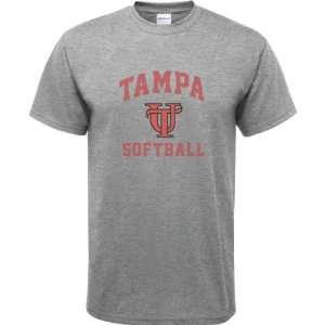 Tampa Spartans Sport Grey Youth Varsity Washed Softball Arch T Shirt 