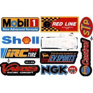  Sponsor Motocross Racing Tuning Decal Sticker Sheet C153 