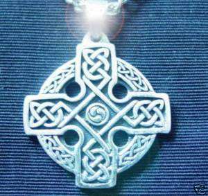 Celtic Cross Trinity triskele Silver 925 Pendant Charm  
