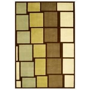  Tremont Collection Stax Chocolate 411x7 Area Rug