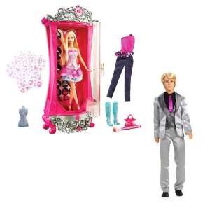   Playset With A Fashion Fairytale Barbie and Ken Dolls Toys & Games
