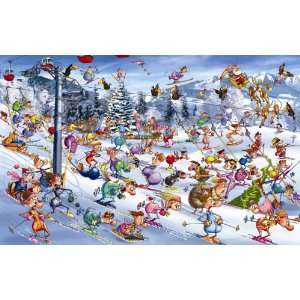  Skiing 1000 Piece Jigsaw Puzzle Toys & Games