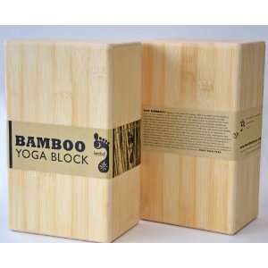 Barefoot Yoga Eco Friendly Bamboo Yoga Block Sports 