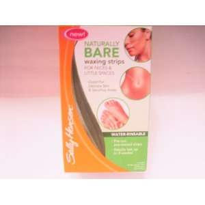 Sally Hansen Naturally Bare Waxing Strips for Faces & Little Spaces 44 