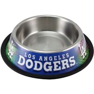  L.A. Dodgers Stainless Steel Pet Bowl