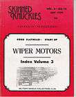   Knuckles 7/79, Ford Flathead V8 pt 12, Trico Wiper Motors, Index