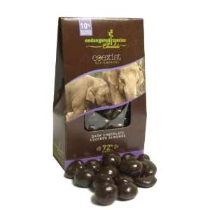 Endangered Species Chocolate Coexist Covered Dark Almond 3 OZ
