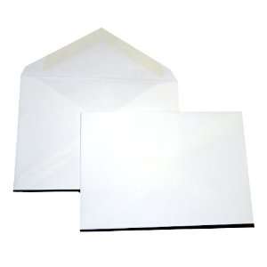  Herald Announcements Baronial Envelopes Nu White 5 Bar 