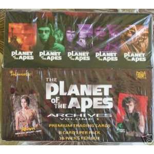  Planet of the Apes Archives Volume 1 Premium Trading Cards 